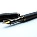 Indian Black Ebony Prestige Solid Wood Fountain Pen, Custom Made, Gift Box, Converter Kit included