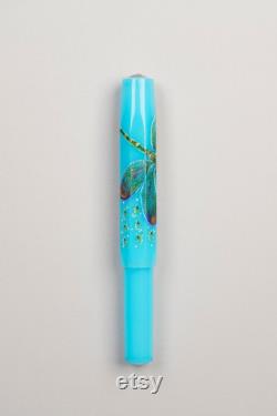 Kaweco Hand-painted Dragonfly Design Fountain Pen M Nib