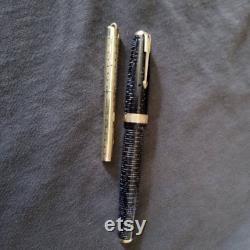 Ladies Antique Wahl Gold Filled Ring Top Fountain Pen 1924 Greek Key Pattern Vintage Fountain Pens Vintage Pens Cool Pens