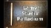 Lamy Studio Palladium 14k Oblique Medium Fountain Pen Unboxing And Review 2021