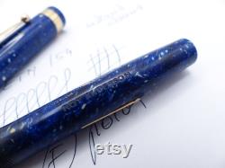 Lapis Blue Mabie Todd Swan Eternal 54 Fountain Pen restored