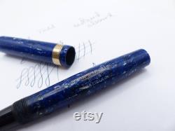 Lapis Blue Mabie Todd Swan Eternal 54 Fountain Pen restored