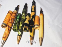 Large lot of 50 ink pens, mostly Fountain pens. Sold for Restoration, Parts, or Collection.