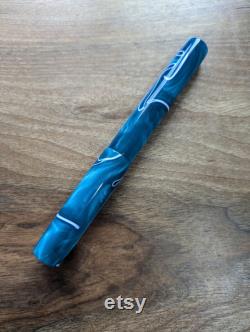 Luxury Handmade Omas Aqua De la Bologna Bespoke Fountain Pen.