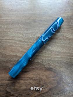 Luxury Handmade Omas Aqua De la Bologna Bespoke Fountain Pen.