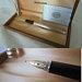 MAGELLANO AURORA fountain pen in sterling silver 925 and gold 14K In box Garantee