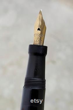 Mabie Todd Swan Self Filler Vintage Fountain Pen Flex