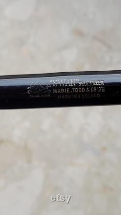 Mabie Todd Swan Self Filler Vintage Fountain Pen Flex