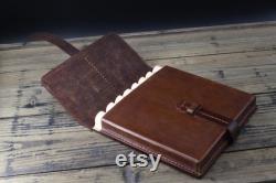 Manual Leather Private Cowhide Fountain Pen Case Vegetable Tanned Leather Genuine Leather Head Layer Cowhide Pen Bag