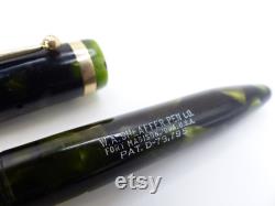 Marine Green Sheaffer balance Oversize Fountain Pen restored