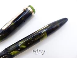 Marine Green Sheaffer balance Oversize Fountain Pen restored