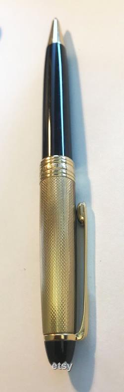 MontBlanc Masterpiece Solitaire, Gold Plated, Rotary Ballpoint Pen
