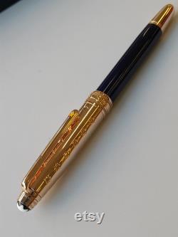Mont blanc Special Edition Little Prince Rollerball Pen special gift Color Dark Blue Gold