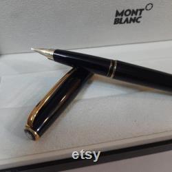 Montblanc Gold Trim Fountain Pen Generation 14kt Gold Nib