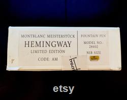 Montblanc Hemingway Fountain Pen