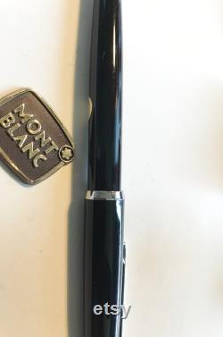 Montblanc Junior No.620 cartridge filler black, 585 gold spring, 1970, top condition