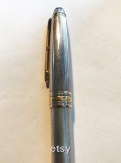 Montblanc Masterpiece 1446 -Solitaire Silver- Grain Guilloche 925 Silver, 14K Feather 1970s
