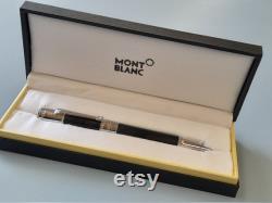 Montblanc Metal Elizabeth ballpoint pen silver Black color Personalised Gift