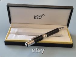 Montblanc Metal Elizabeth ballpoint pen silver Black color Personalised Gift