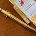 Montblanc Noblesse rolled gold finish unused 18 ct nib fountain pen