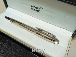 Montblanc Starwalker all silver metal fountain pen
