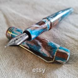 N6CI (DiamondCast Copper Line) Handmade Fountain Pen