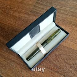 N6 Nikko Ebonite (Green) Handmade Fountain Pen