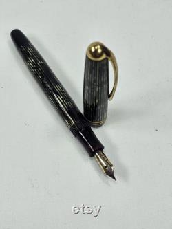 Norwegian Pan -27- Fountain Pen Vintage Norwegian Writing Tool with 14Kt Gold Nib Nice gift idea