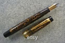 Onoto Magna plunger filled pen with No.7 two tone nib
