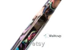 Papillon with Butterfly Accents Watts Slim Model 6 Jowo Nib Handmade Fountain Pen