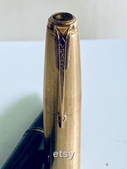 Parker 51 Vacumatic Fountain Pen Cedar Blue 1944