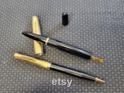 Parker 51 Vacumatic Fountain Pen and Pencil set (black) 1946