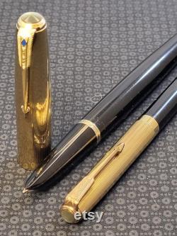 Parker 51 Vacumatic Fountain Pen and Pencil set (black) 1946