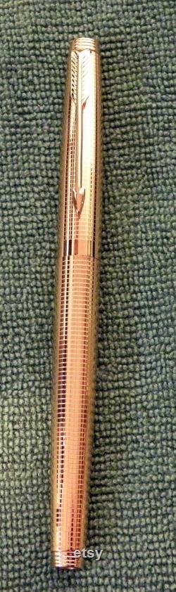 Parker 75 Heritage Collection gold fountain pen