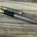 Parker Sterling Silver Fountain Pen With 14k Gold Nib