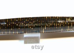 Parker Vacumatic Fountain Pen Golden Brown Striated Major (127mm) 14K Nib Fine USA