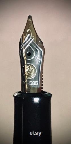 Pelikan M200 with Pelikan M400 14 Karat SOLID Gold B Nib Fully Functional Piston-Filler Fountain Pen in Original Gift Box, Booklet and Tag