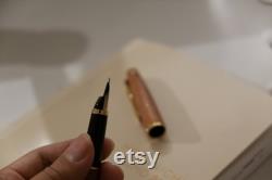 Pilot Custom Grandee Fountain Pen (1981 Vintage) Maple Wood (Kaede), 14k B Nib