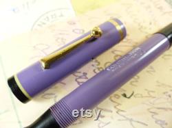 Purple All American Combination Fountain Pen and Pencil restored