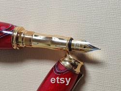 Quality handmade fountain pen with 10 years guarantee.