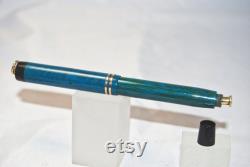 RESTORED 1929 Lady Parker-Pastel Duofold two band ring top fountain ink pen