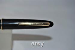 RESTORED 1945 Admiral Sheaffer s Black ink fountain pen