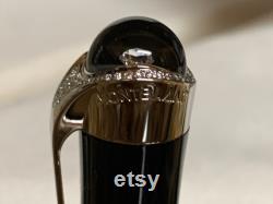 Rare MONTBLANC Etoile Precieuse Diamonds Fountain Pen Nib Size M Brand New Retail 9,500