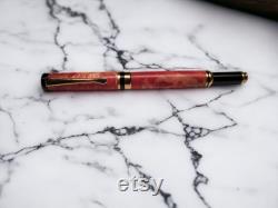 Red Maple Burl Rollerball Pen