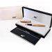 Refurbished Montblanc Solitaire 144 Vermeil Sterling Full Gold Fountain Ink Pen 17336
