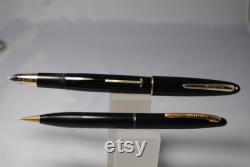 Restored Vintage Sheaffer s 875 Sovereign II Pen and Pencil set in case