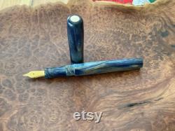 River gold bespoke fountain pen