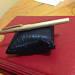 Rolled Gold Bark Pattern Parker 105 Circa 1979 Fountain Pen with Broad Nib