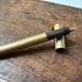 Safety fountain pen Ideal with retractable nib 14k Mondial 18kt gold laminated. 1920s