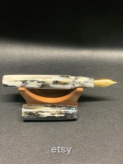 Satellite Large 8 Nib Artisan Fountain Pen Handmade Custom